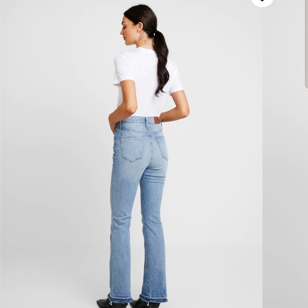 Madewell High waisted skinny flare denim jeans 29 - Picture 6 of 8